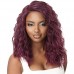 Outre Synthetic Swiss Lace L Parting Lace Front Wig UMA